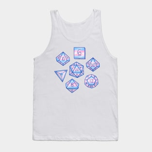 Trans Rights Dice Set Tank Top